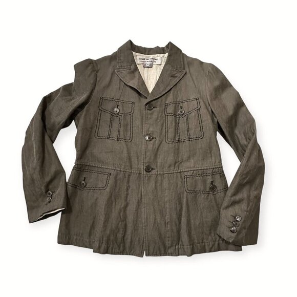 2015 Comme des Garçons Comme des Garçons Trompe L'Oeil Pocket jacket, Size M - Picture 6 of 16